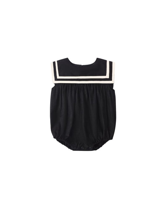 Sailor Romper - Black
