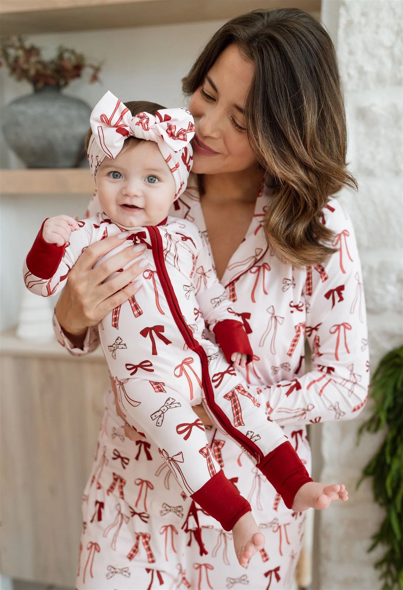 Merry Little Bow's Zipper Romper