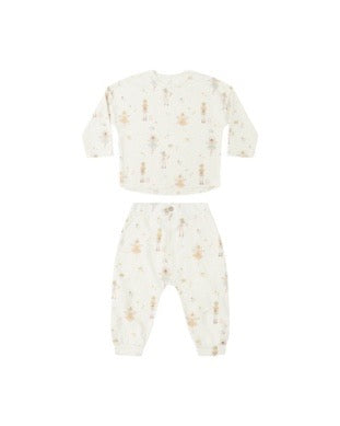 Long Sleeve Tee + Pant Set - Nutcracker