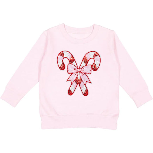 Candy Cane Patch Sweatshirt