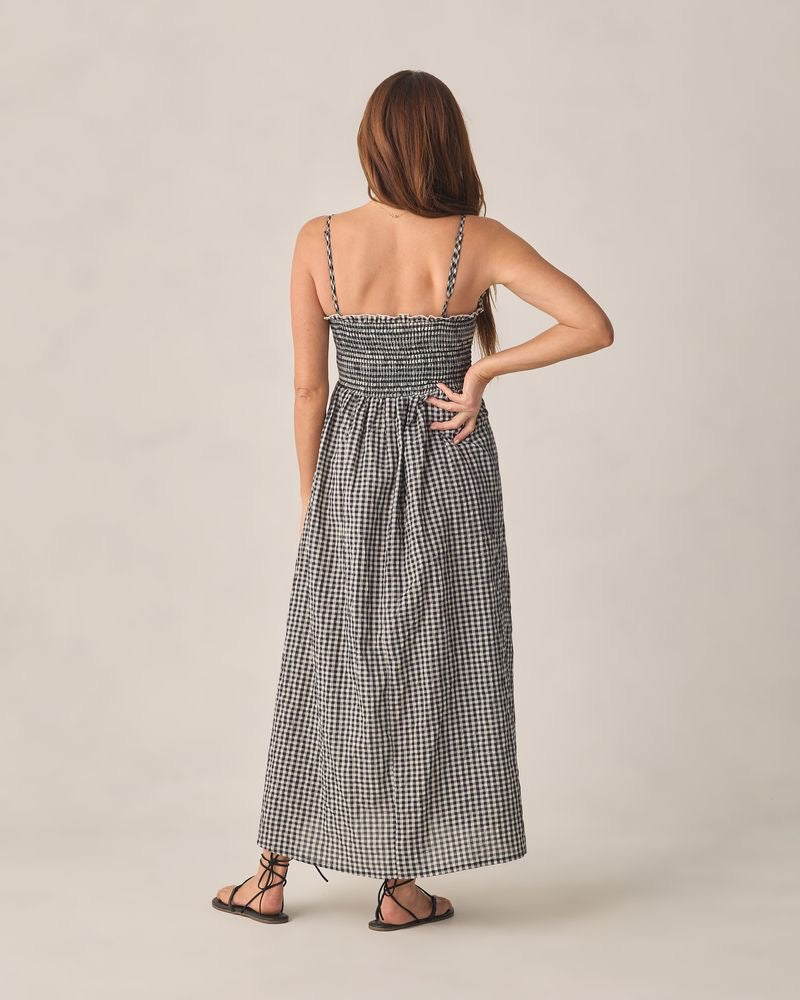 Women's Chrissy Dress - Black Gingham