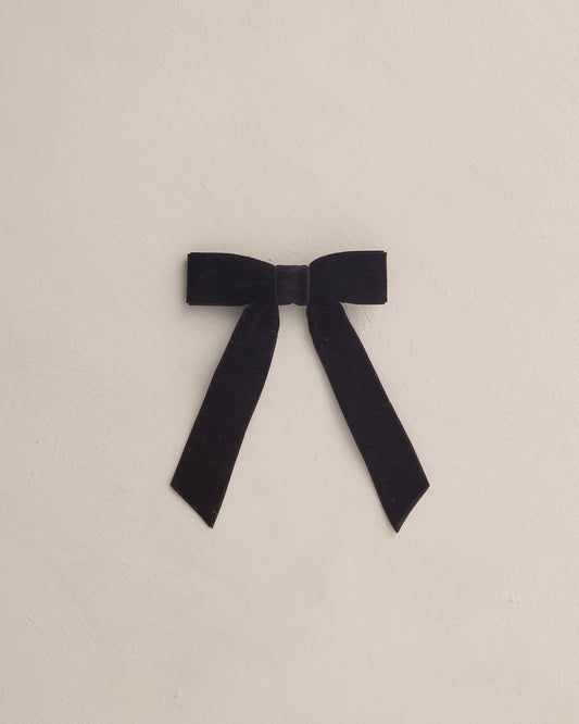 Velvet Bow - Black