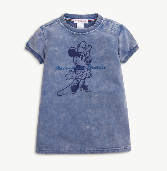 Navy Cotton Minnie Sweatshirt Dress