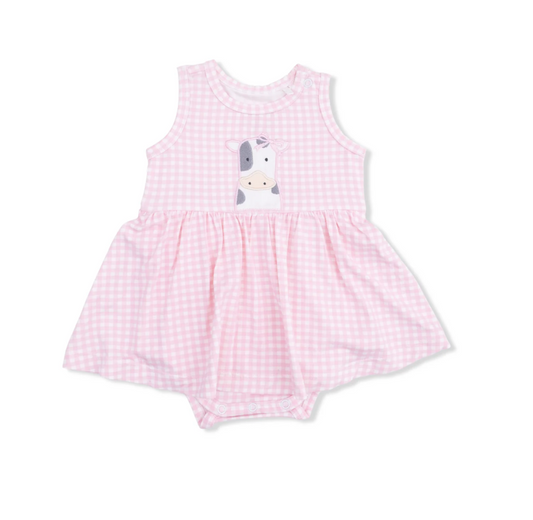 Cute Farm Animals Bubble Dress
