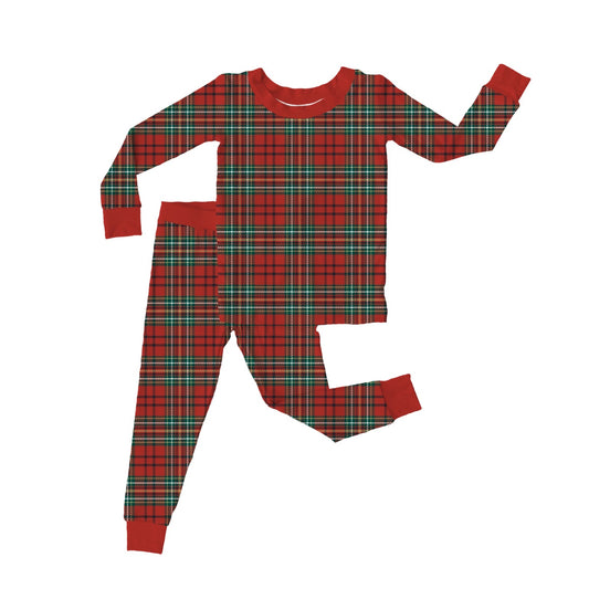 2 Piece Pajama Set - Cozy Check