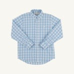 Dean's List Shirt - Barrington Blue Check/Worth Ave White