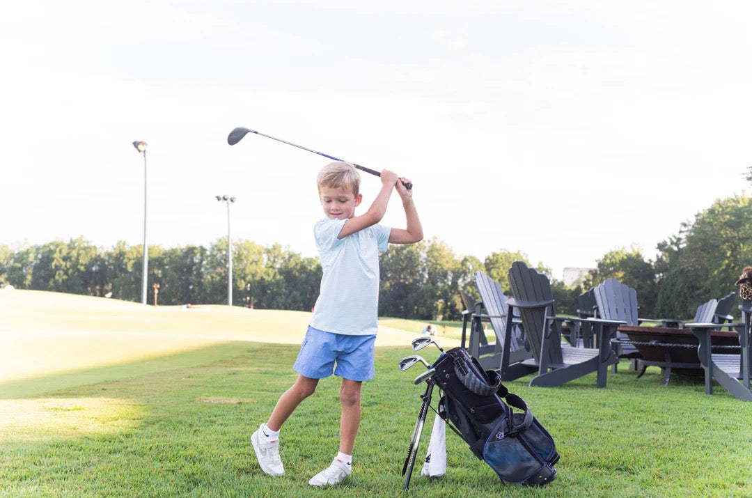 Boy's Performance Shorts - ASHLEIGH BLUE