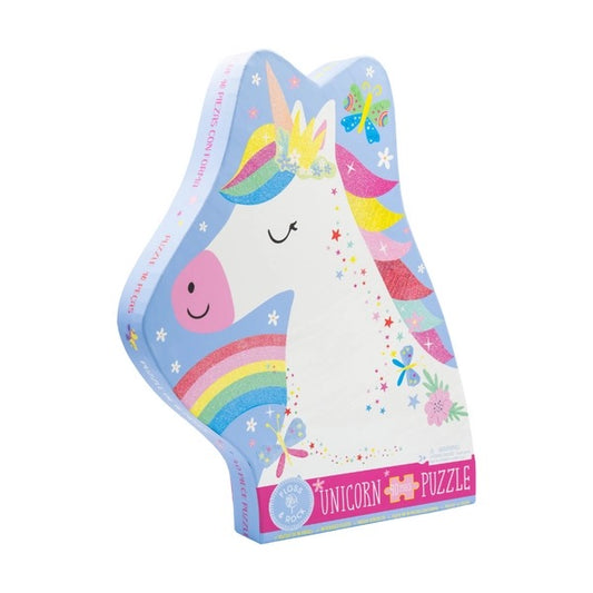 Rainbow Unicorn Shaped 40pc Puzzle