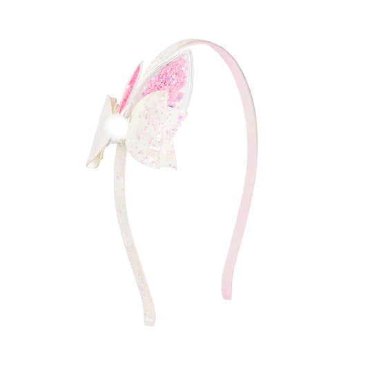 Shaker Bunny Ear Bow Headband