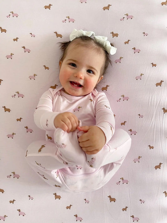 Gunamuna Convertible PJ -Pink Dog