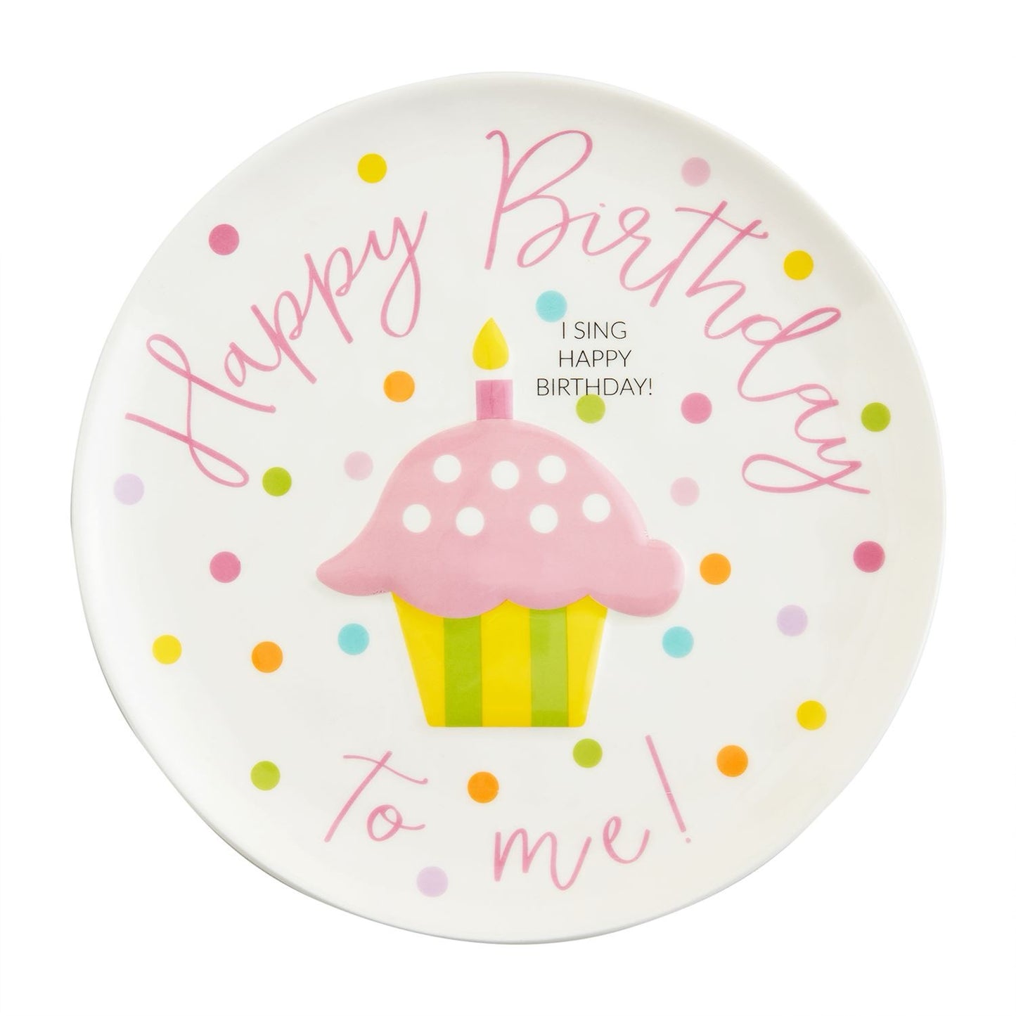 Birthday Girl Singing plate