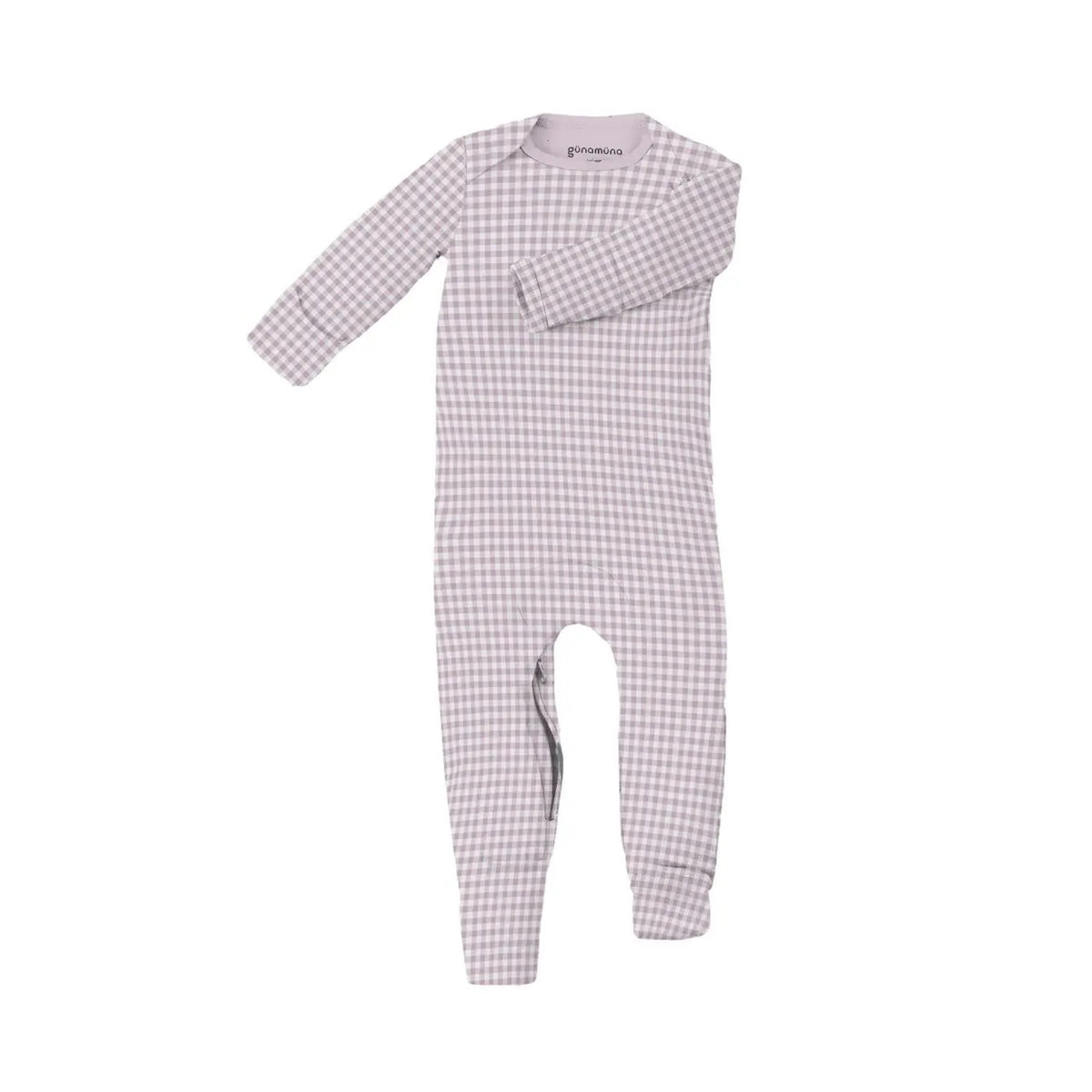 Gunamuna Convertible PJ - Purple Gingham