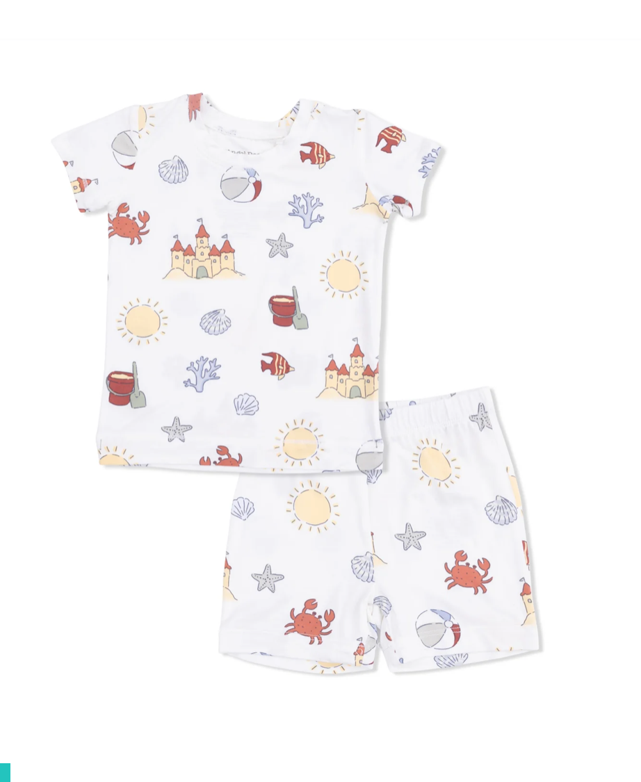 Sunny Sandcastles - Loungewear Short Set