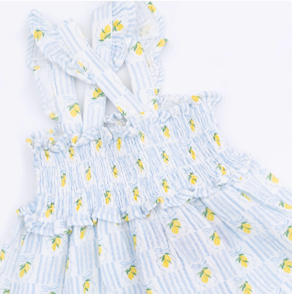Smocked Ruffle Sundress - Lovely Lemons