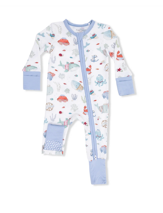 Sailor Sea Creatures Convertible Romper