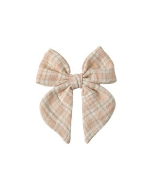 Bow - Pink Plaid