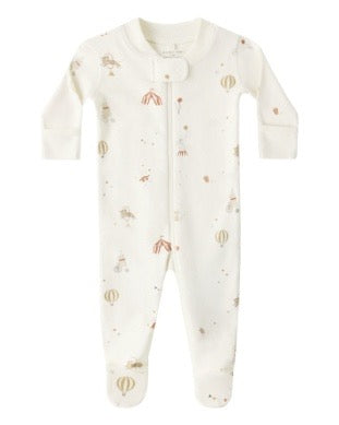 Zip Long Sleeve Sleeper Footie - Carnival