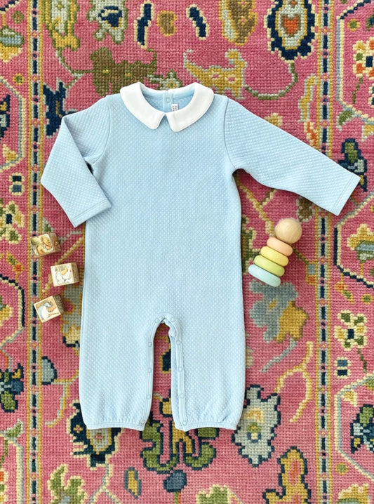 Potter`s Playsuit - Quilted - Buckhead Blue