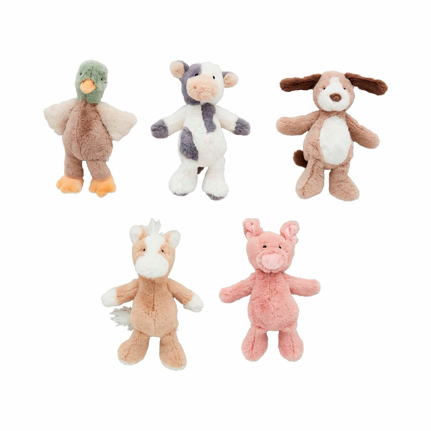 Farm Plush Rattles