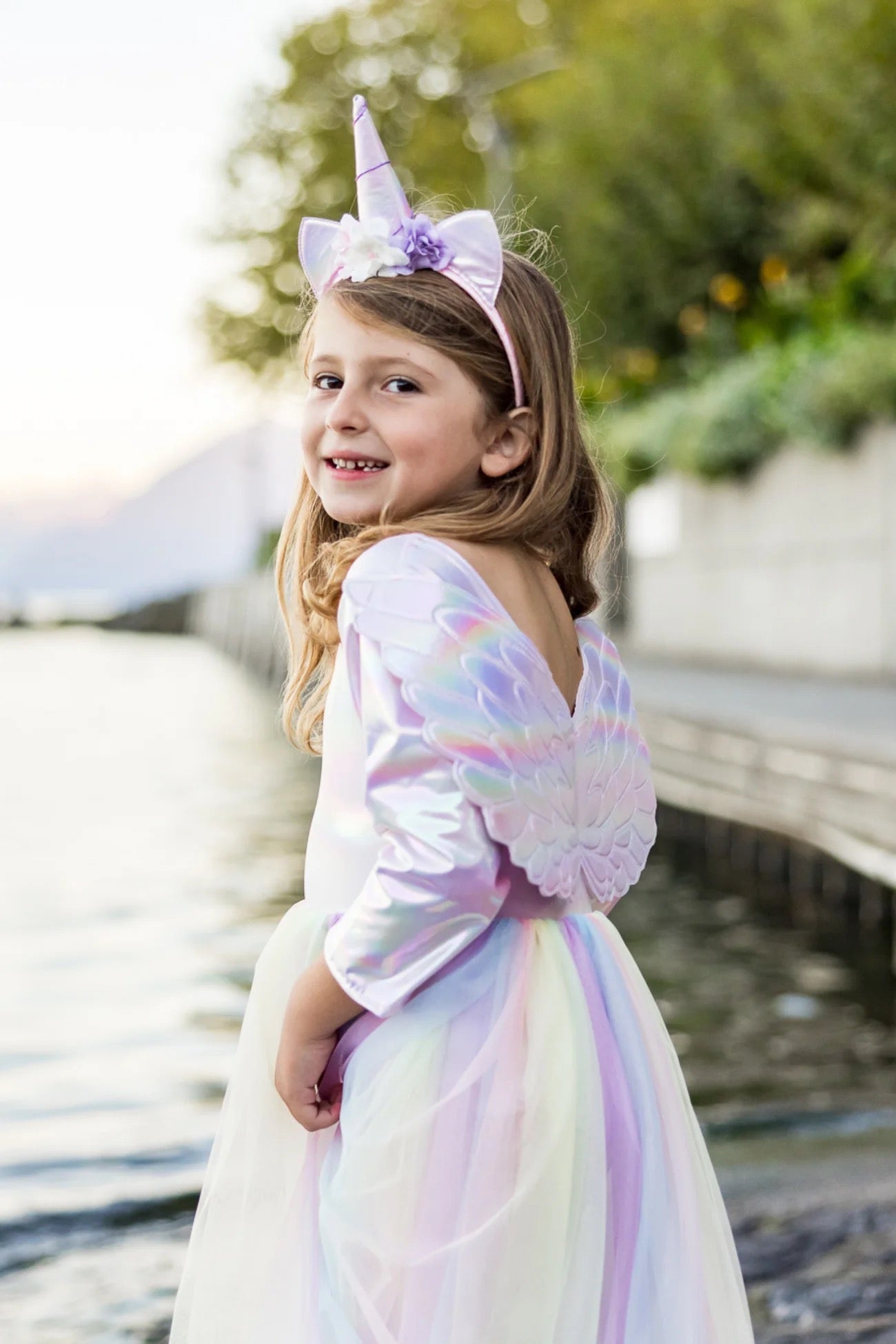 Alicorn Dress w/ Wings & Headband