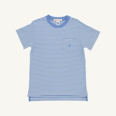 Carter Crewneck - Sunrise Blvd Blue Stripe/Sunrise Blvd Blue