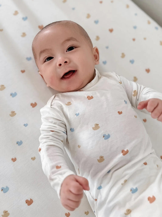 Gunamuna Zipper Gown - Ducks