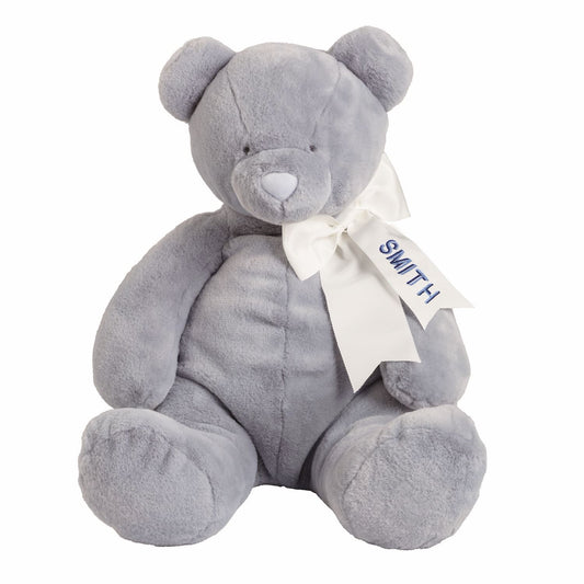Blue Monogram Me Bear Plush Pal