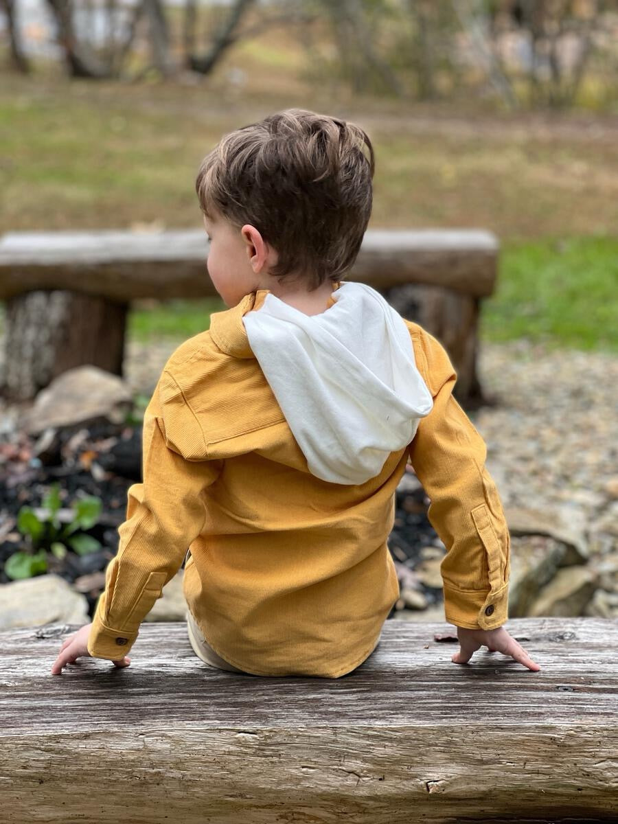 Erin Hooded Woven Shirt