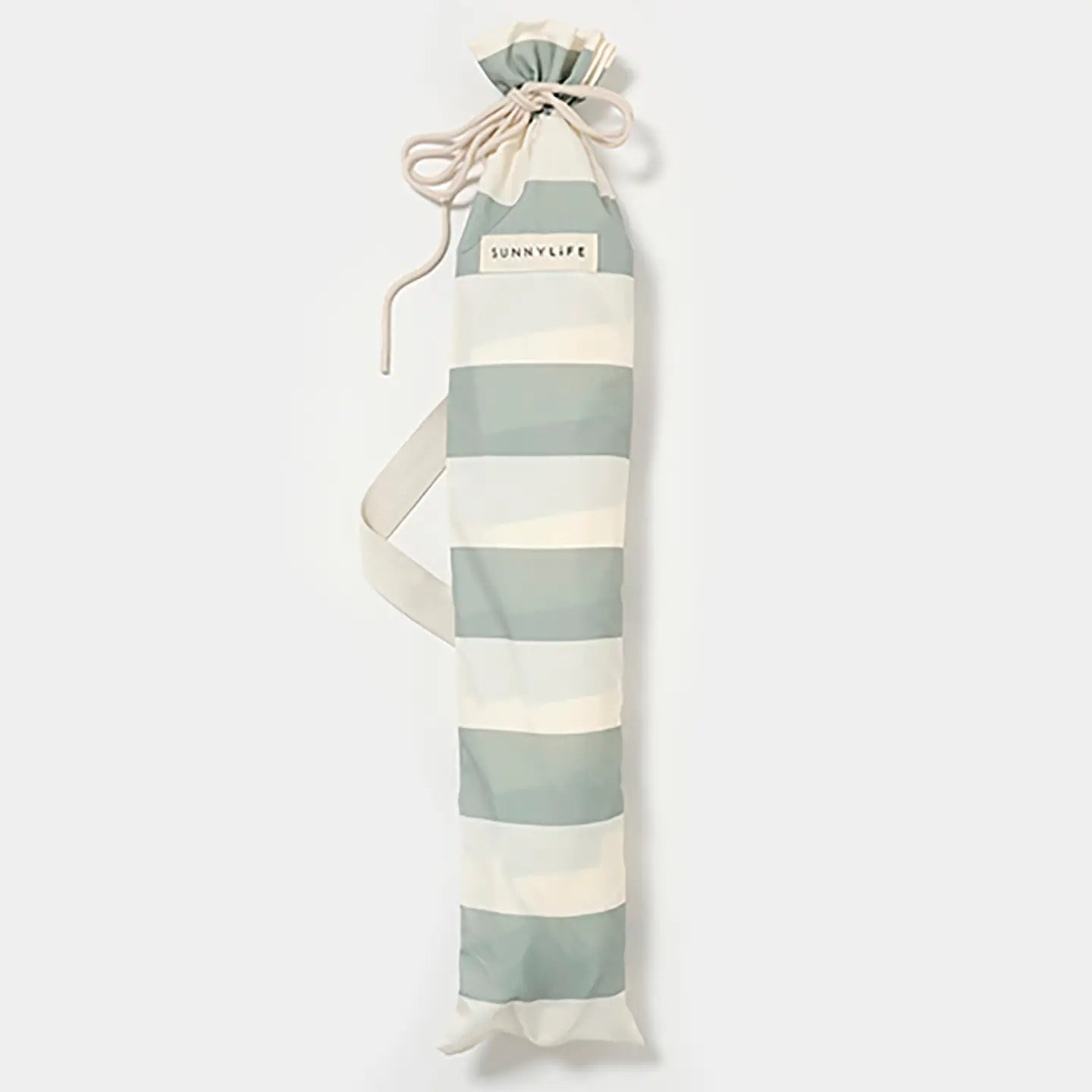 Compact Breach Umbrella - La Palma Sage Stripe