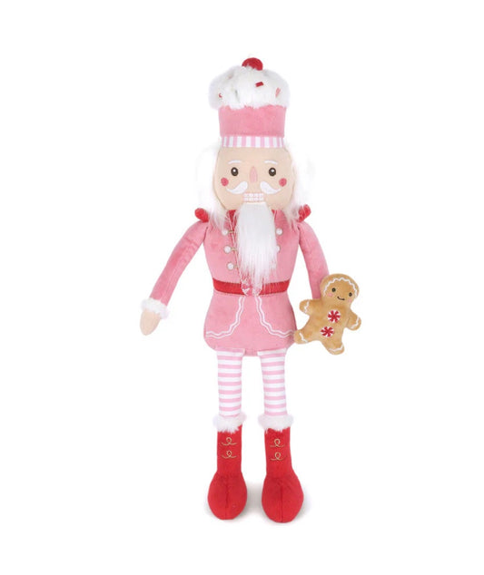 Gingerbread Nutcracker - Pink