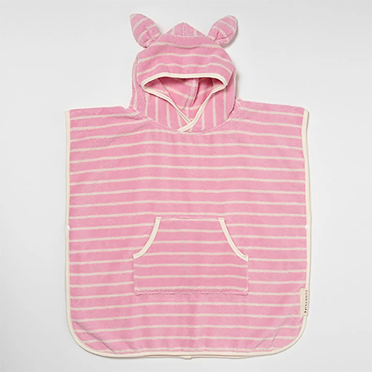 Kids Hooded Towel - Cotton Candy Stripe