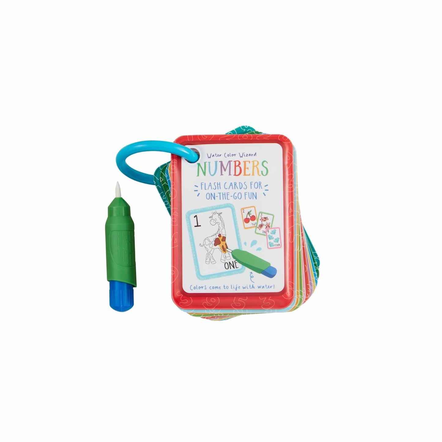 Water Flash Cards - Numbers