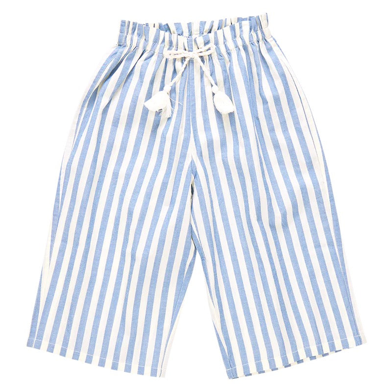 Girls Theodore Pant - Blue Stripe