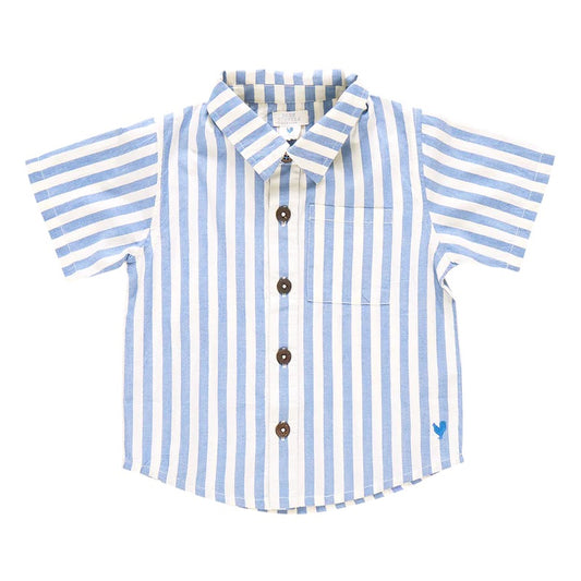 Boys Jack Shirt - Blue Stripe