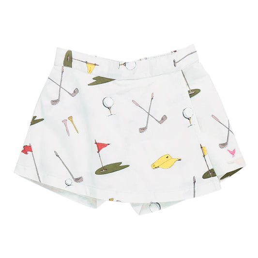 Girls Crystal Skort - Golf