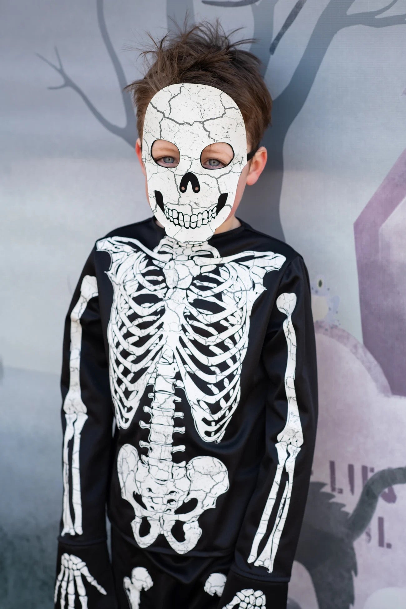 Skeleton Shirt, Pants & Mask