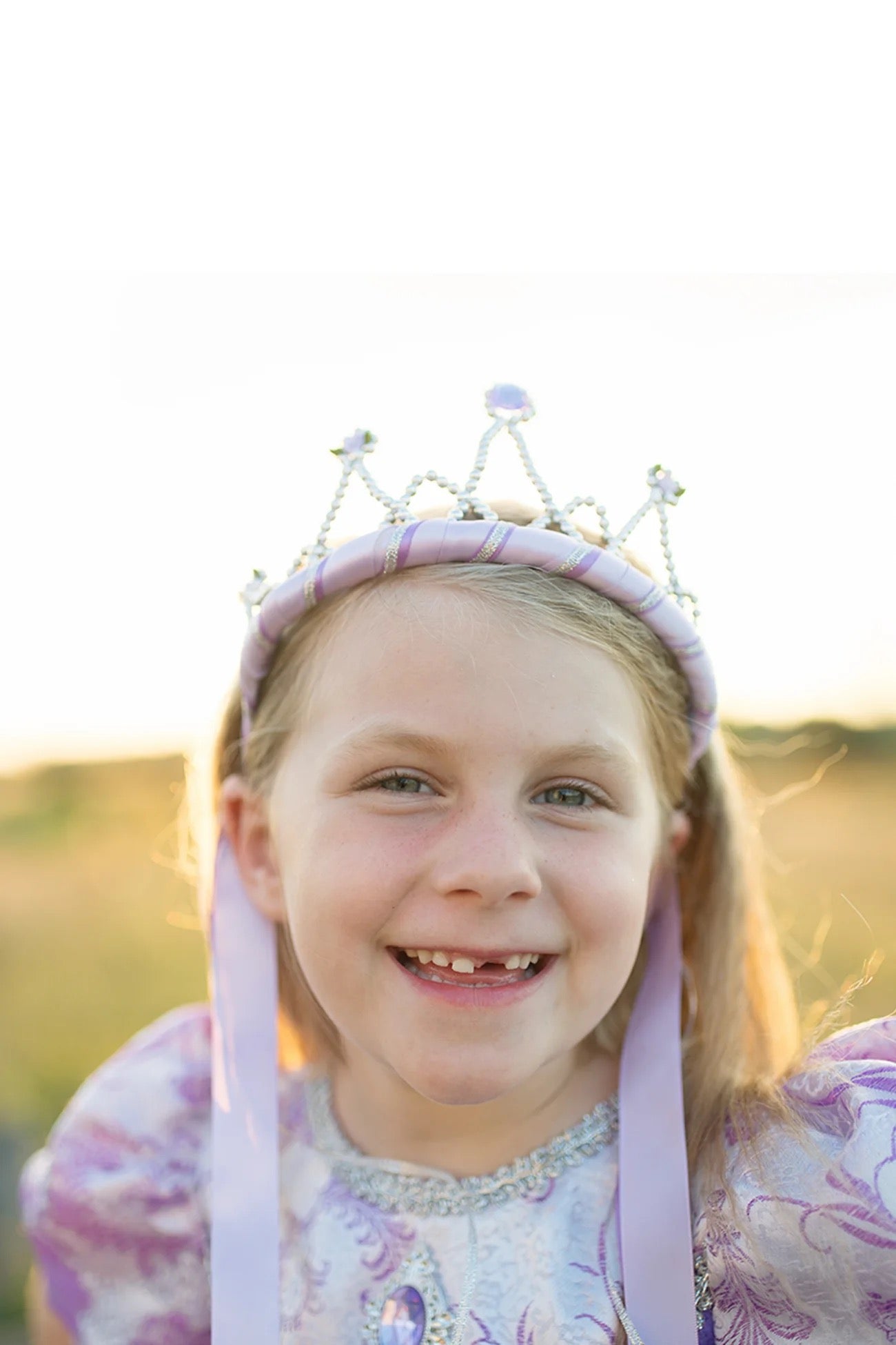 Ribbon Tiara, Lilac