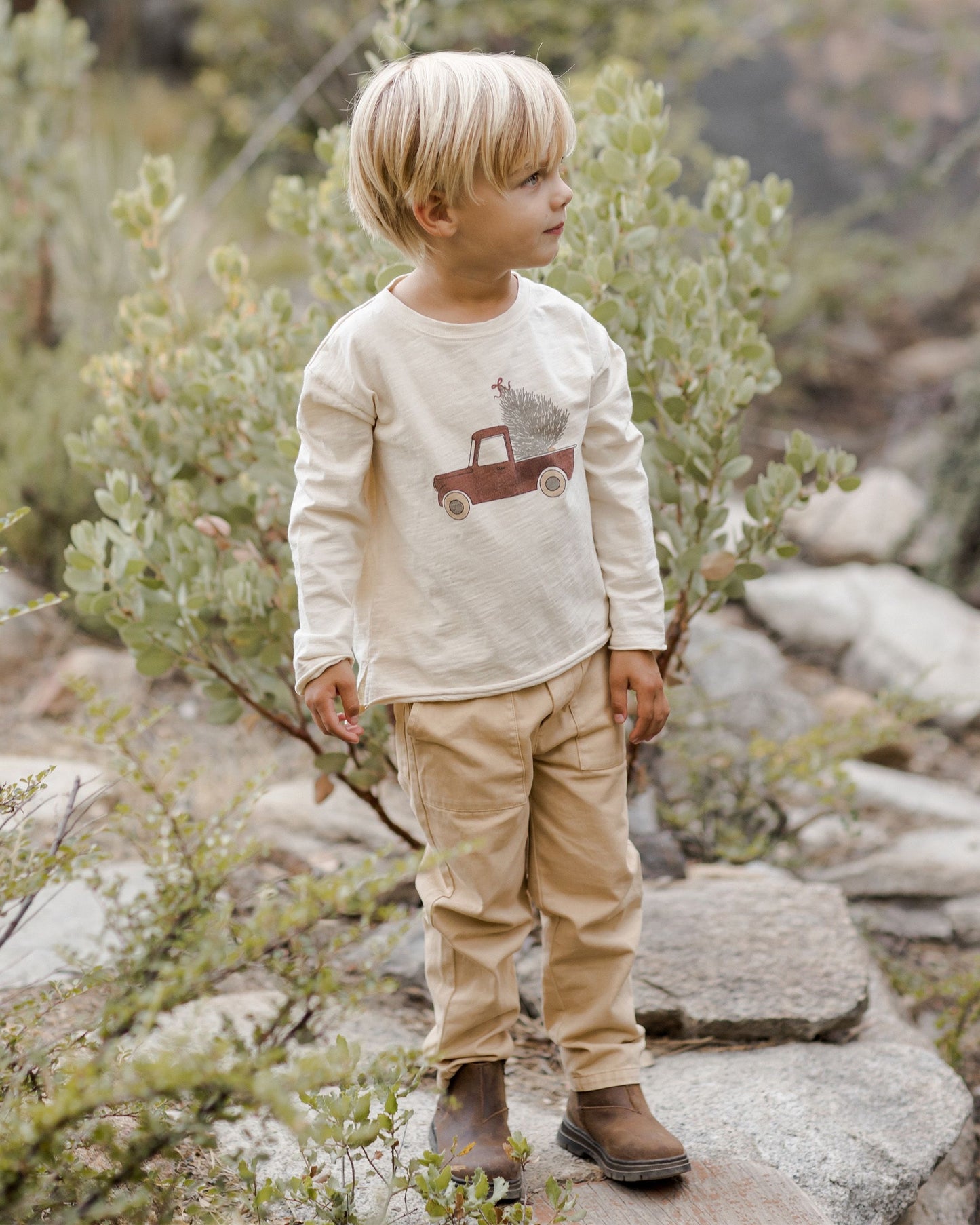Raw Edge Truck Long Sleeve