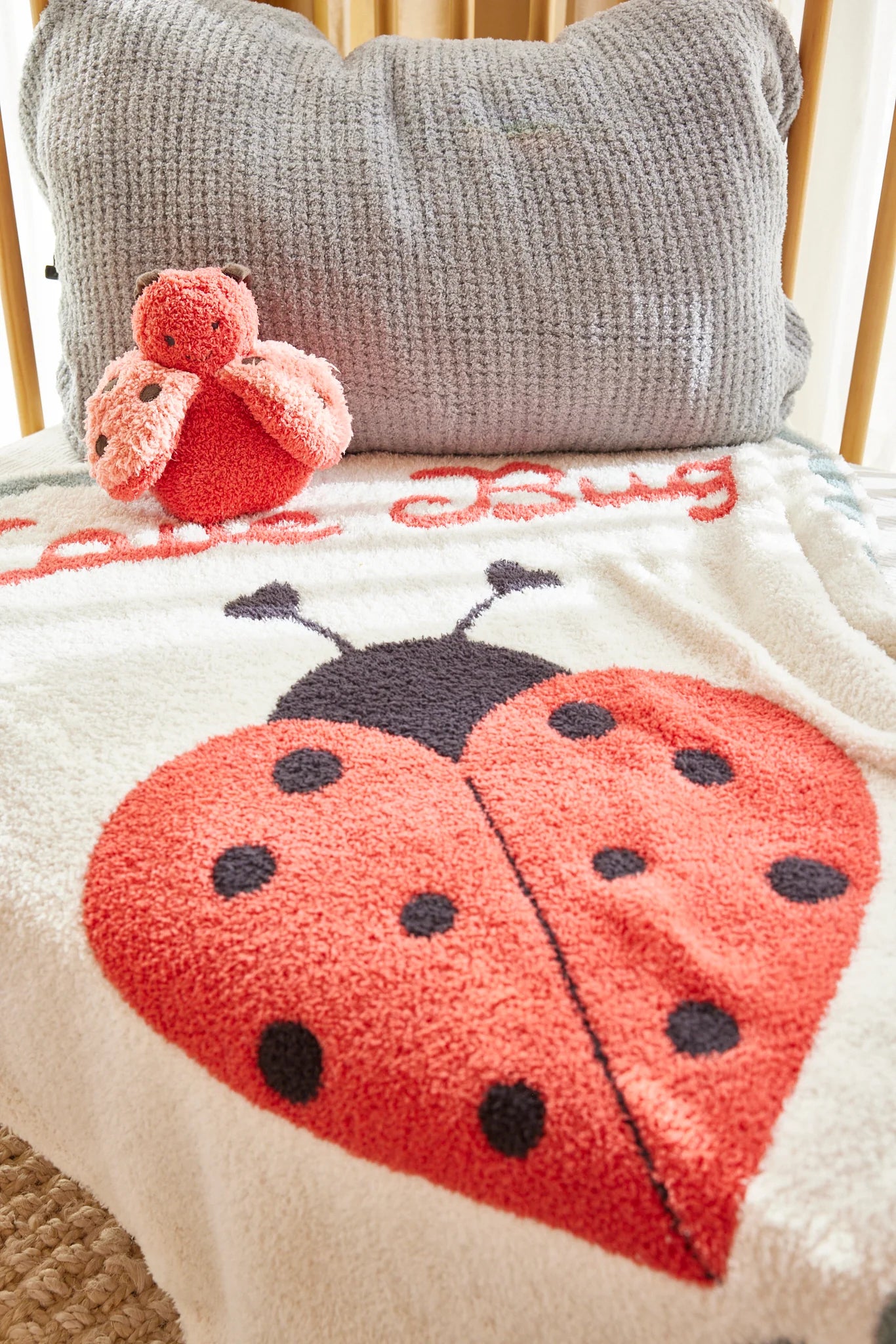 CozyChic® Love Bug Receiving Blanket