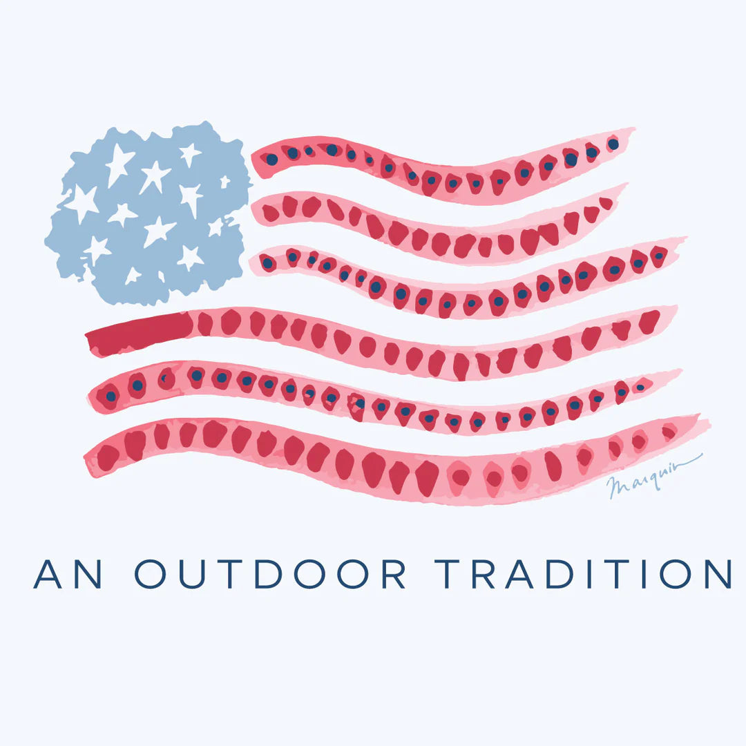 American Flag Pro Performance Fishing Long Sleeve
