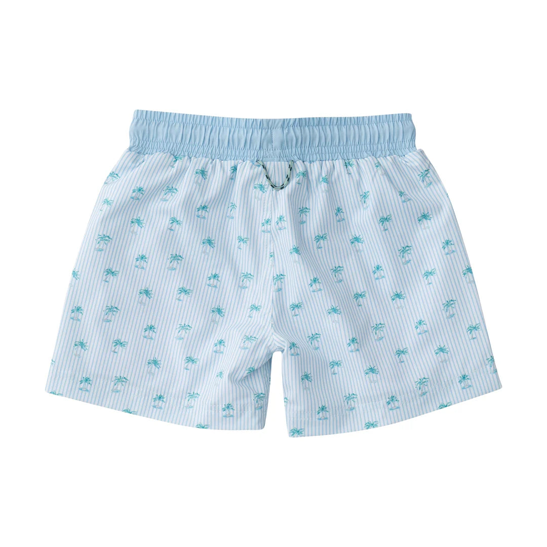 Boogie Board Swim Trunk - Palm Tree Stripe