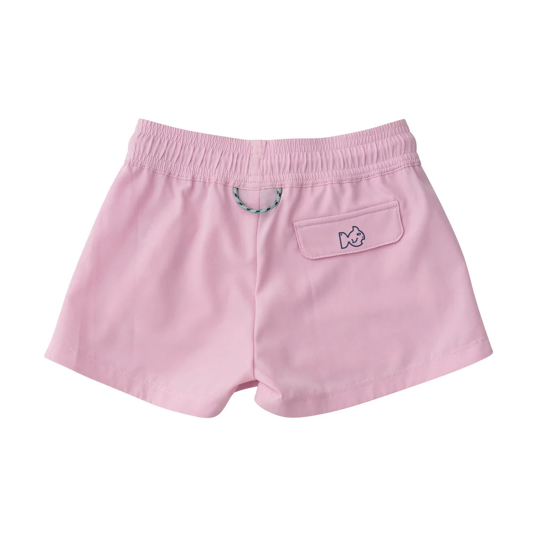 Girls' Beach Cruiser Short in Pink Lady