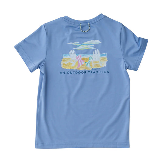 Life's a Beach Pro Performance Fishing T-Shirt