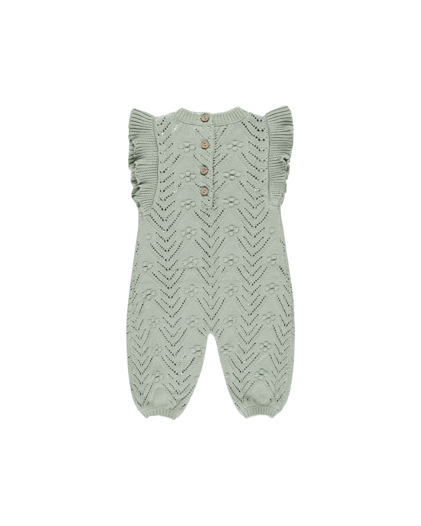 Mira Knit Romper - Sage