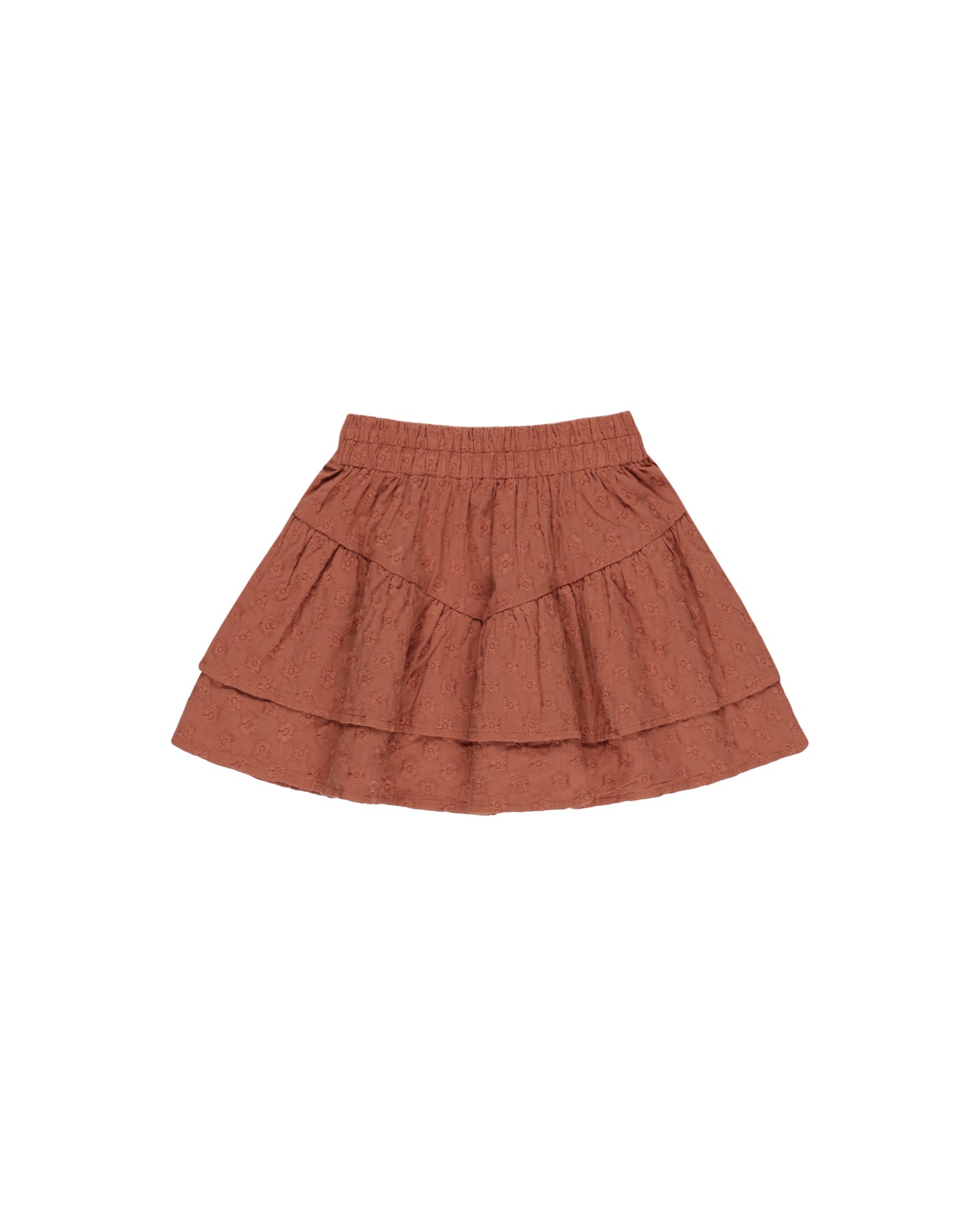 Tiered Mini Skirt - Poppy