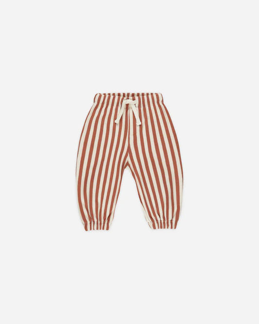 Poppy Stripe Relaxed Jogger