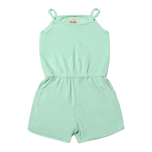 Shelby Romper Blue