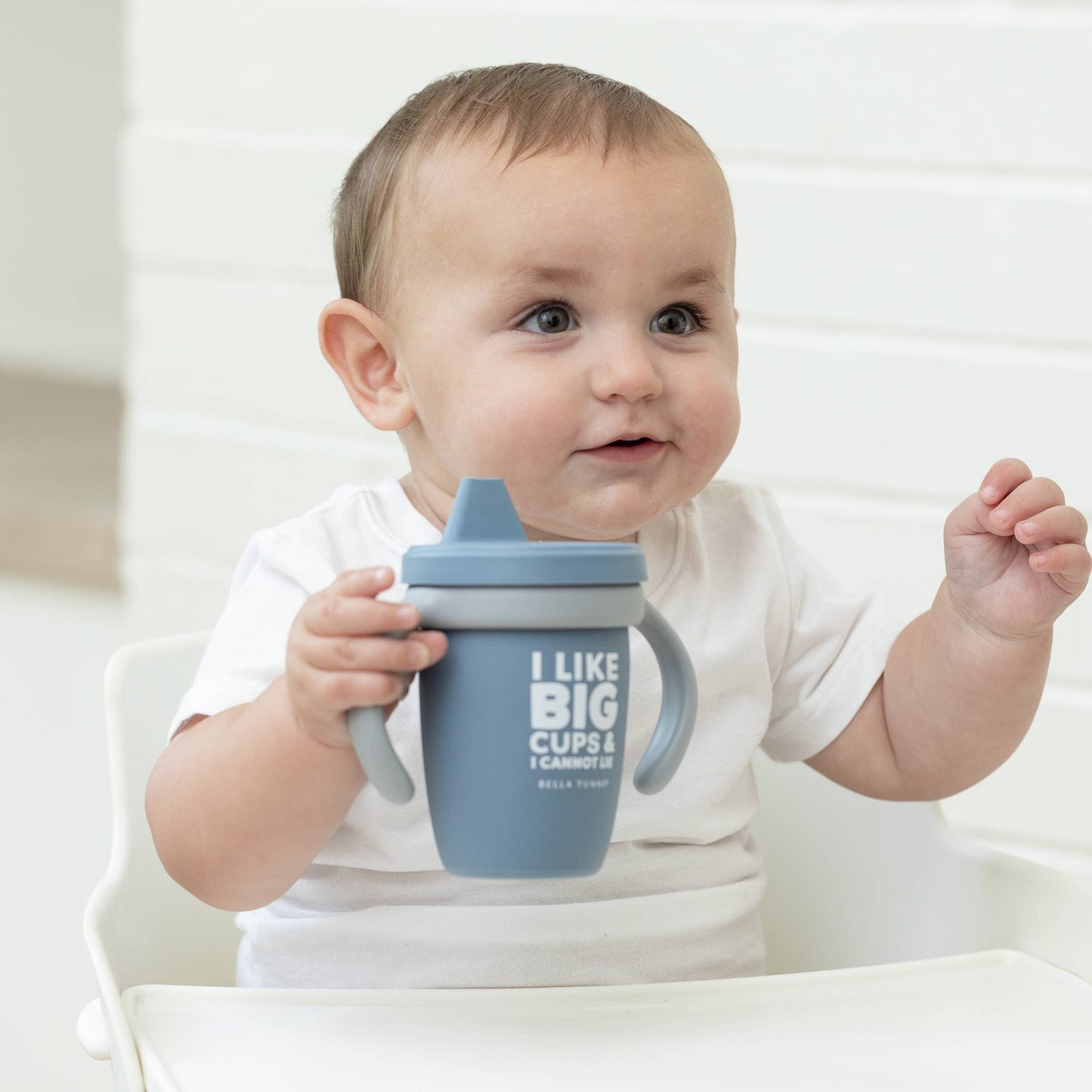 Bella Tunno - I Like Big Cups Happy Sippy Cup: Blue