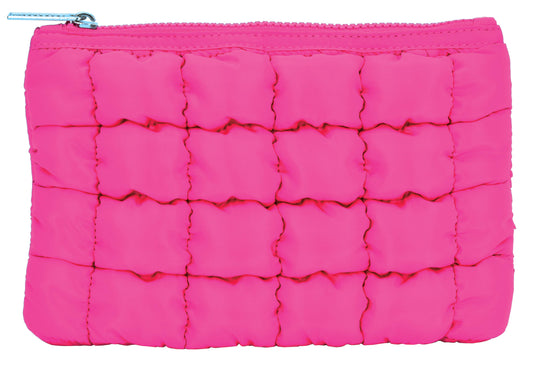 Pretty Pink Puff Pouch
