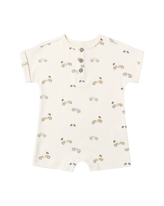Short Sleeve One-Piece Race Car